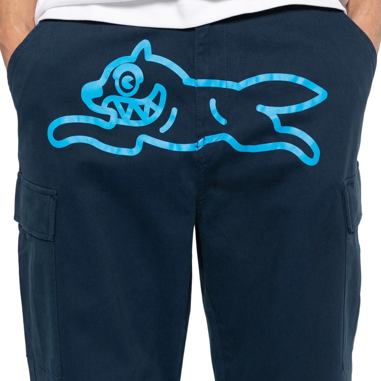 Icecream Cargo Pants Running Dog Navy