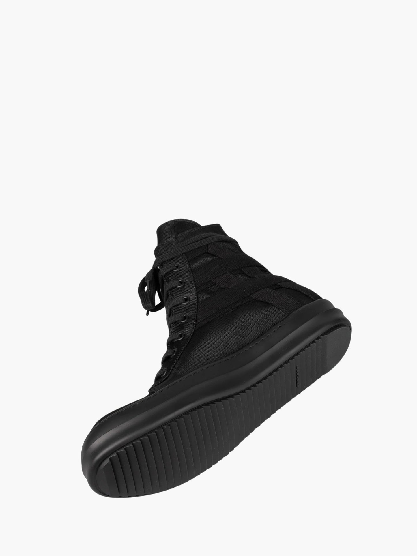 Rick Owens Sneakers Ro1 Hi Top Black Strip Black