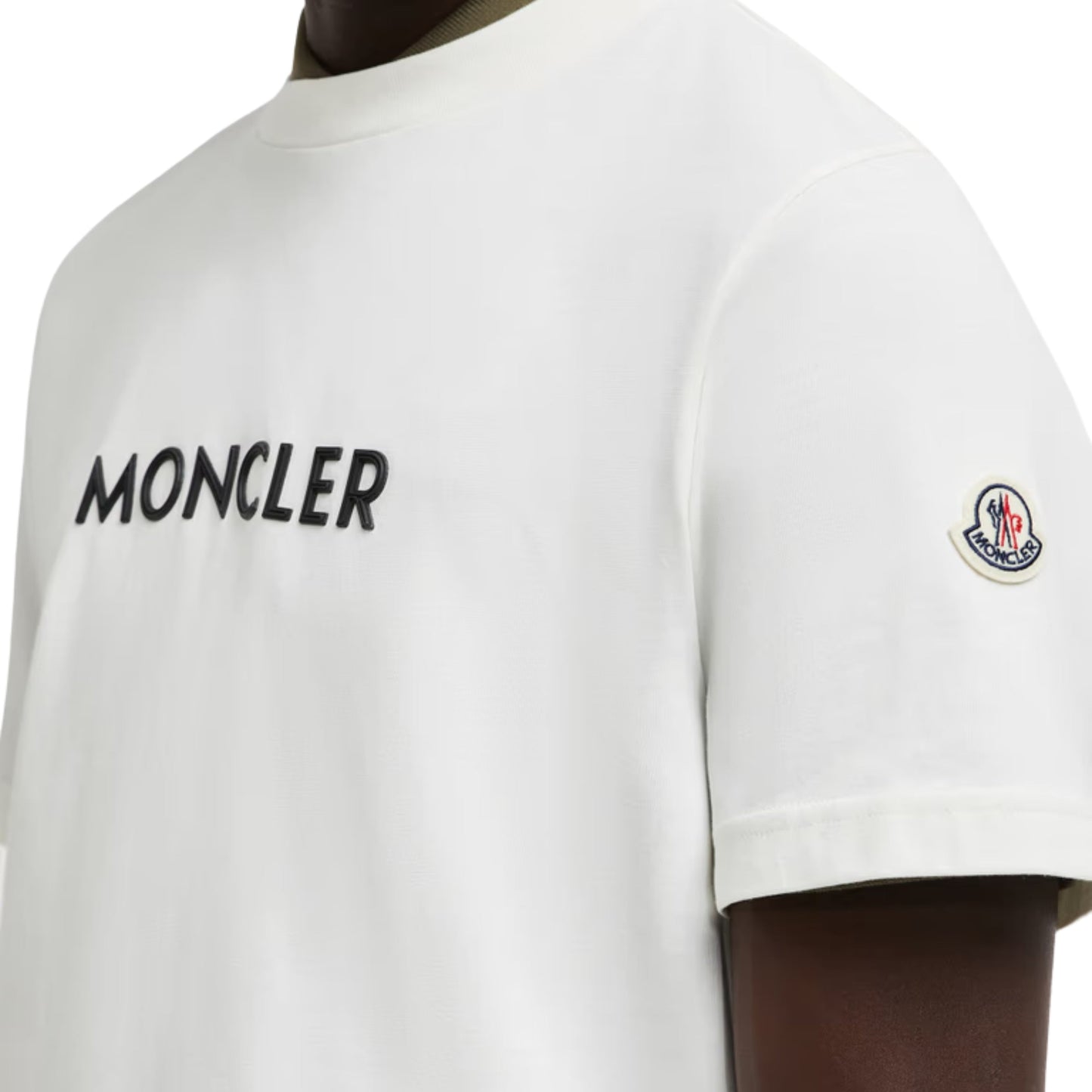 Moncler T-Shirt Logo White
