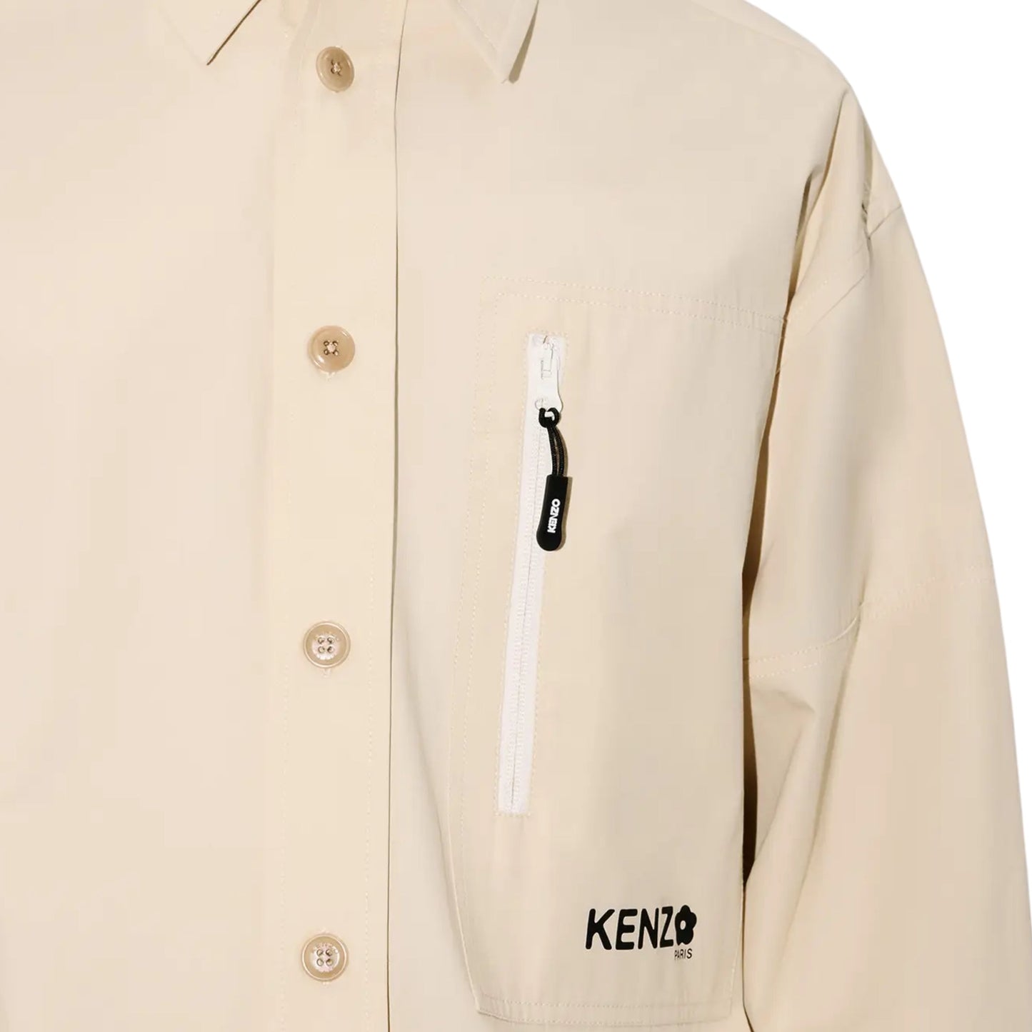 Kenzo Oversized Shirt Boke Flower 2.0 Cream