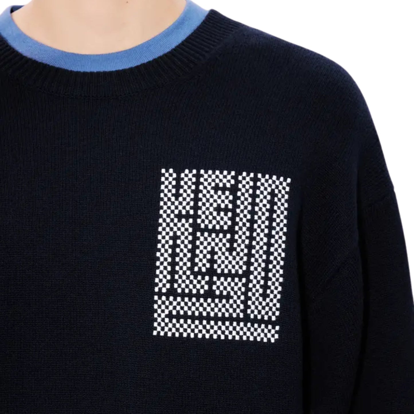 Kenzo Sweater Maze Logo Black