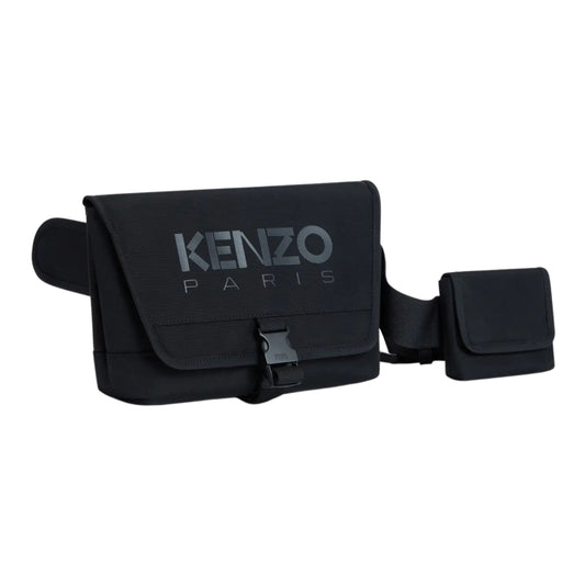 Kenzo Bag Backpack Logo Black