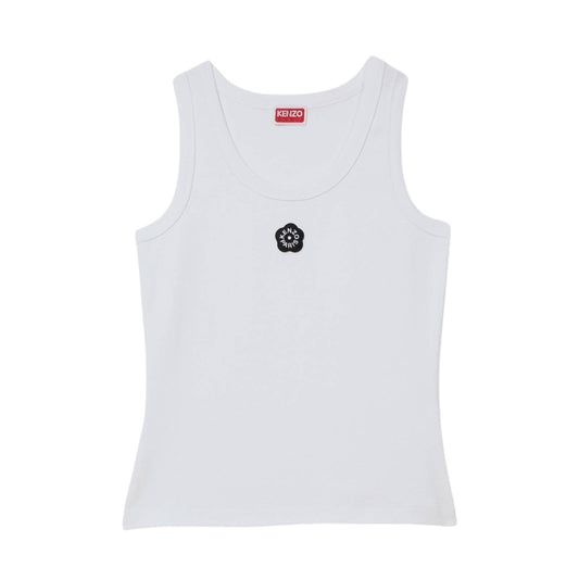 Kenzo Crew Ladies Tank Off-White