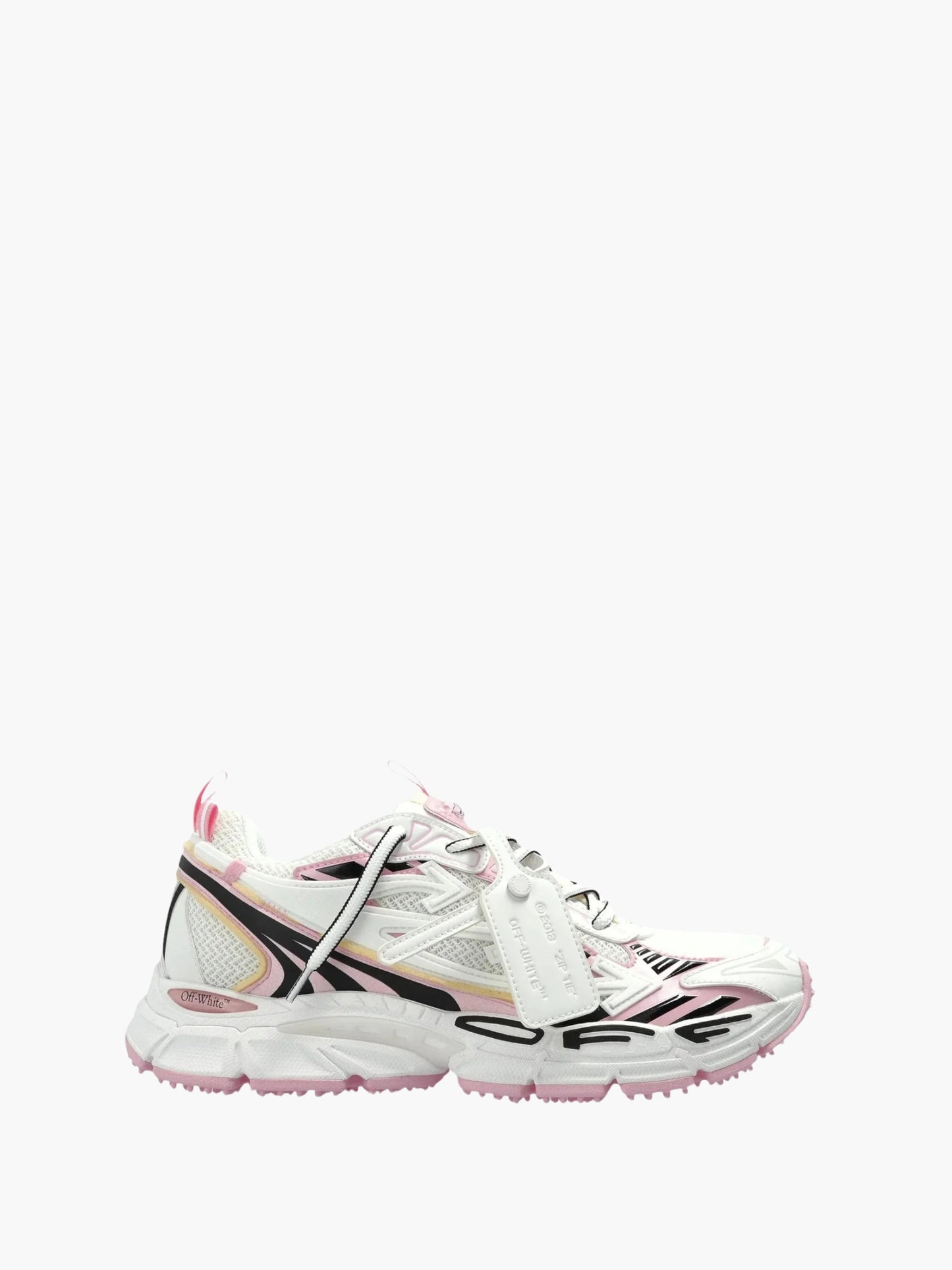Off-white Sneakers Ows139 W-ow Be Right White/Pink