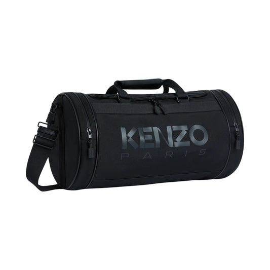 Kenzo Bag Duffle Logo Black