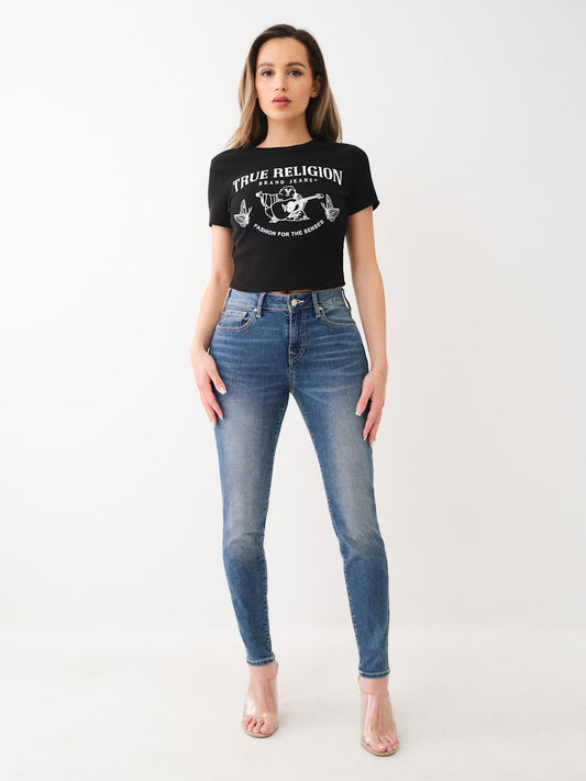 True Religion Jeans Jennie Mid Rise Skinny B