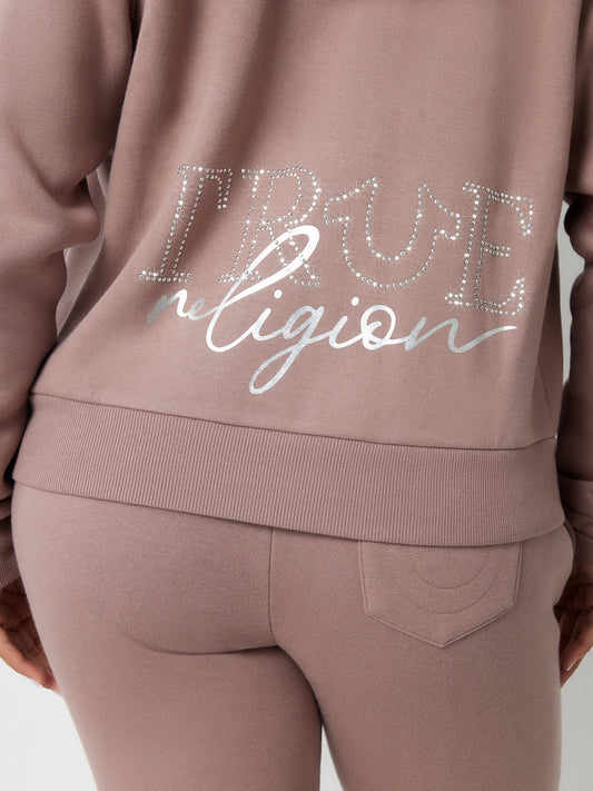 True Religion True Zip Hoodie Antler