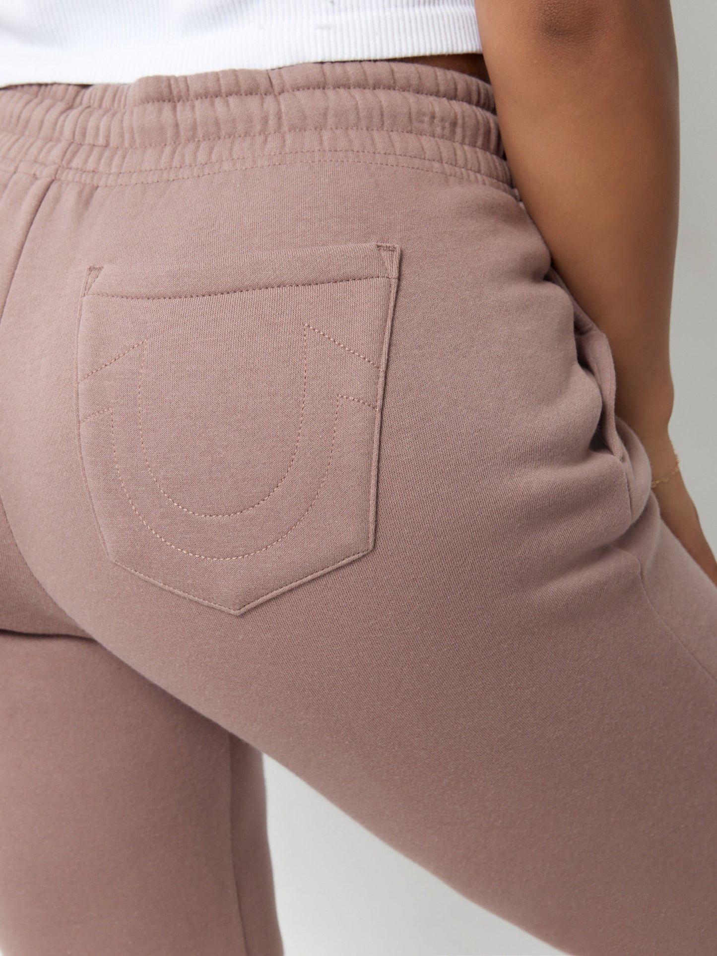 True Religion True Mid Rise Jogger Antler