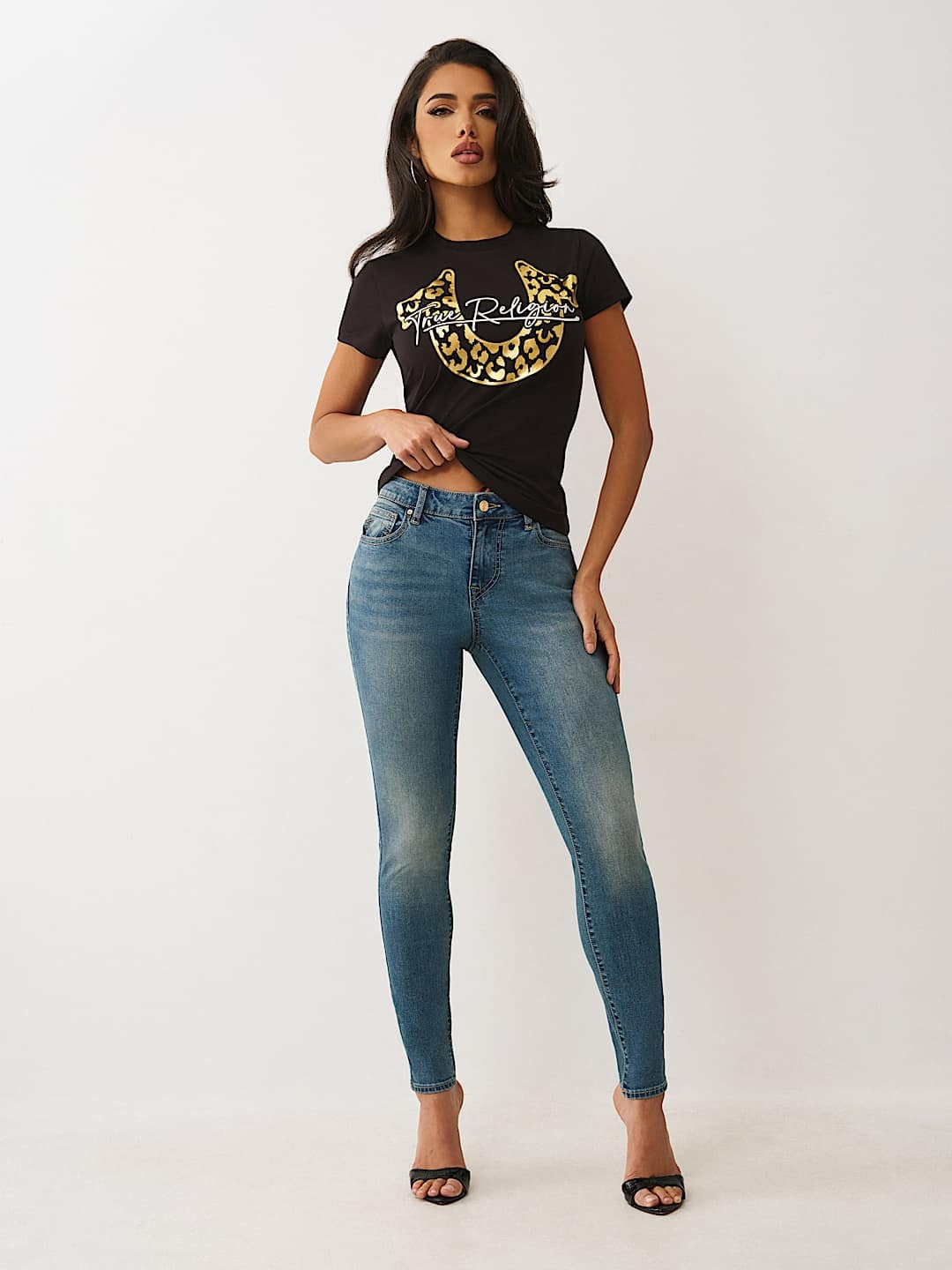 True Religion Jeans Jennie Crystal Sn Mr Light Autumn Walk Wash
