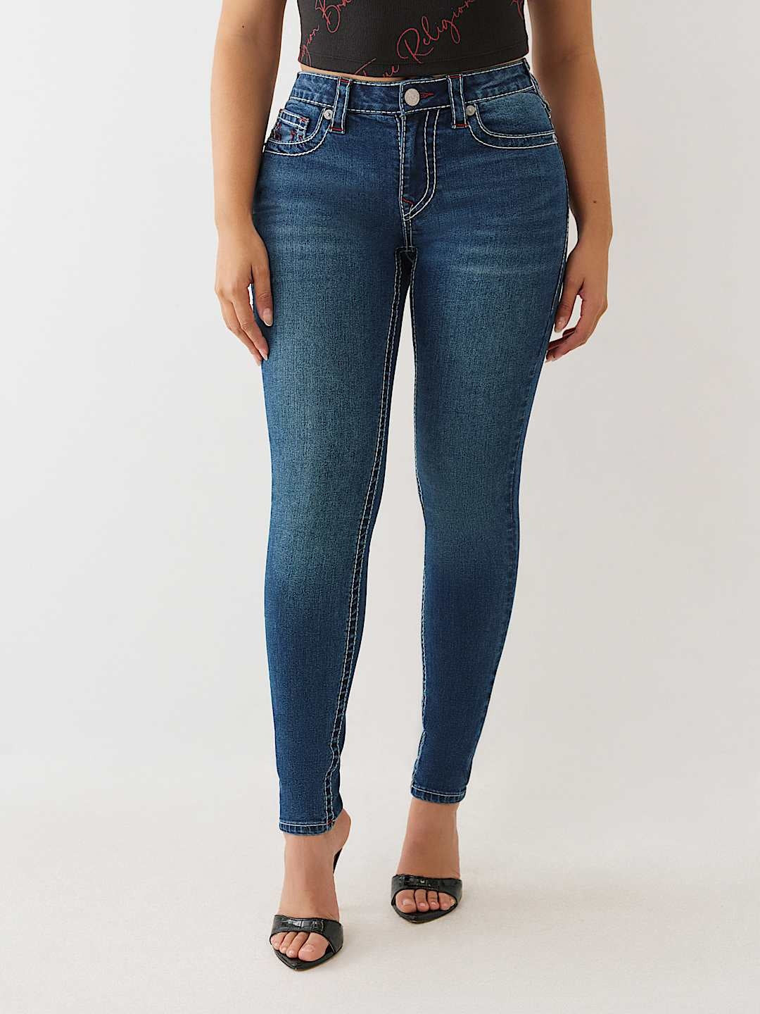 True Religion Jeans Jennie Big T Mr Medium Rustic Barn Wash