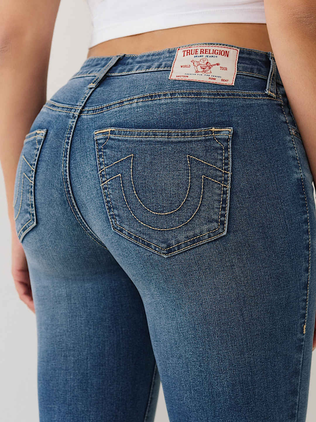 True Religion Jeans Becca Sn Mr Cuff Cut Medium Spiced Orchard Wash