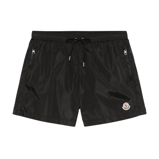 Moncler Shorts Logo Black