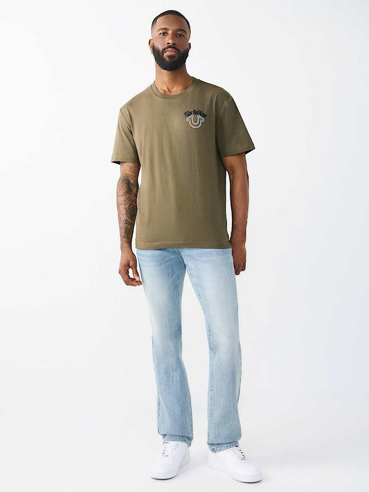 True Religion T-Shirt Glitter Puff Tr Kalamata