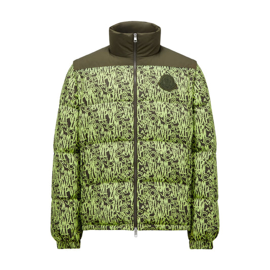 Moncler Jacket Chubaso Allover Print Green