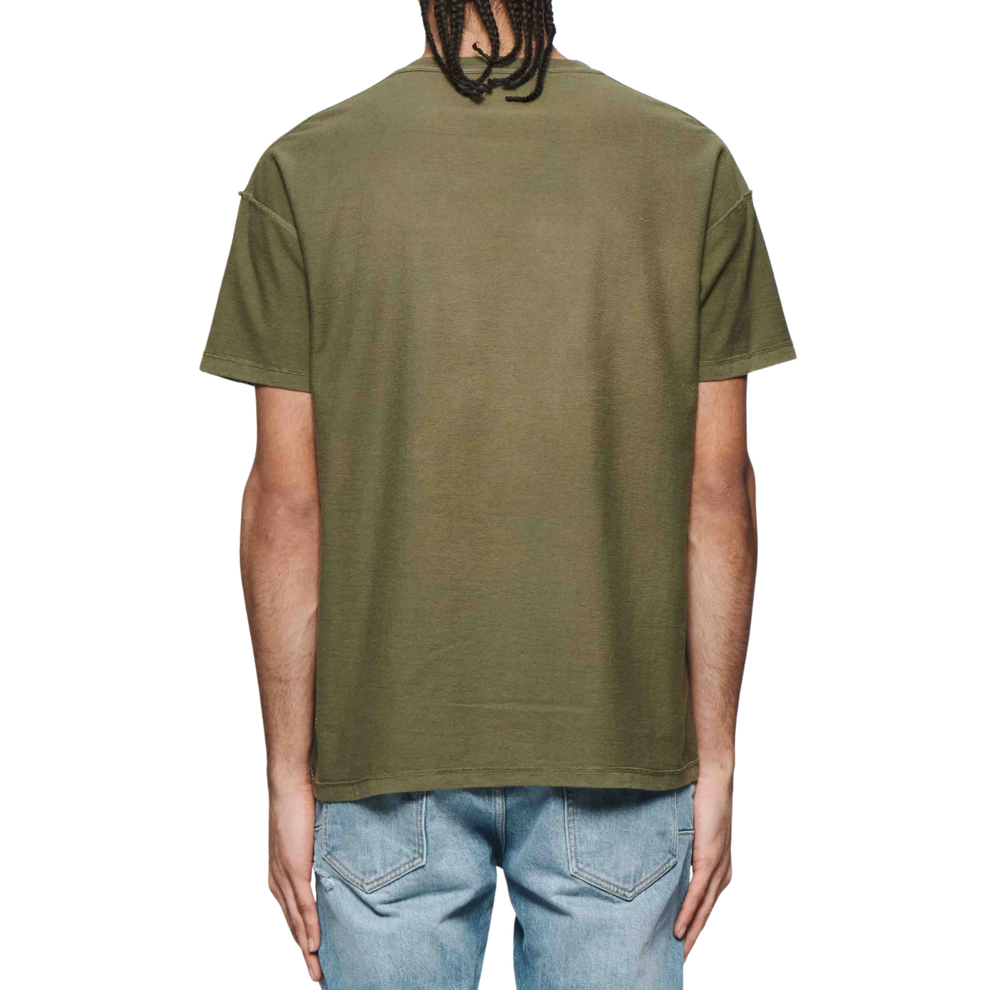 Purple T-Shirt Logo Khaki