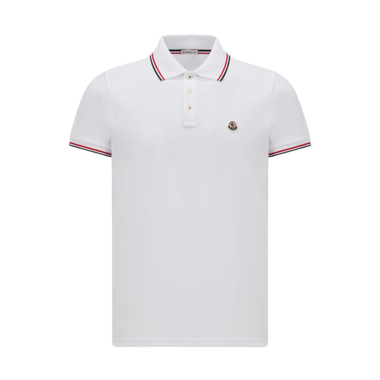 Moncler Golfer Logo White