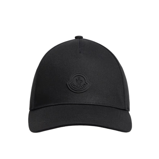 Moncler Cap Baseball Mono Logo Black