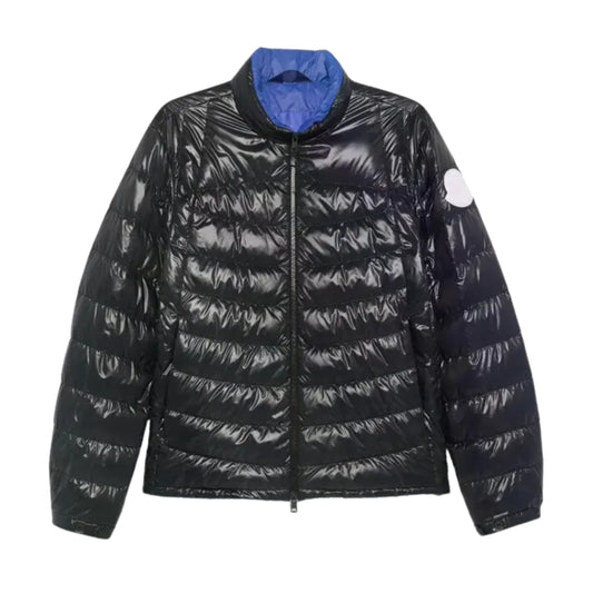 Moncler Jazket Zip Up Black-Blue