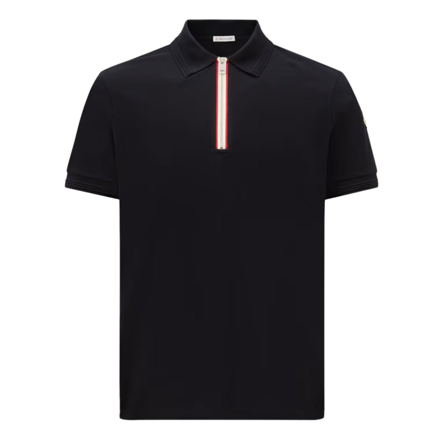 Moncler Golfer Half Zip Black