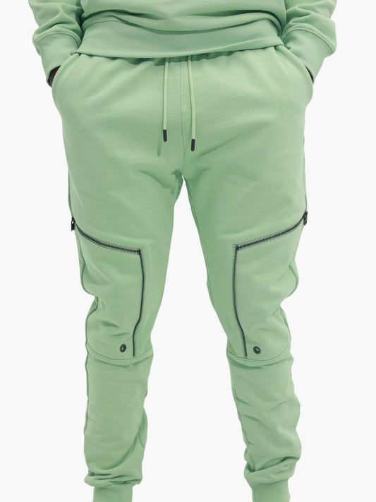 Capone Sweatpants Zipped Mint