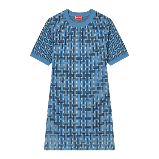 Kenzo T-Shirt Ladies Weave Long Blue