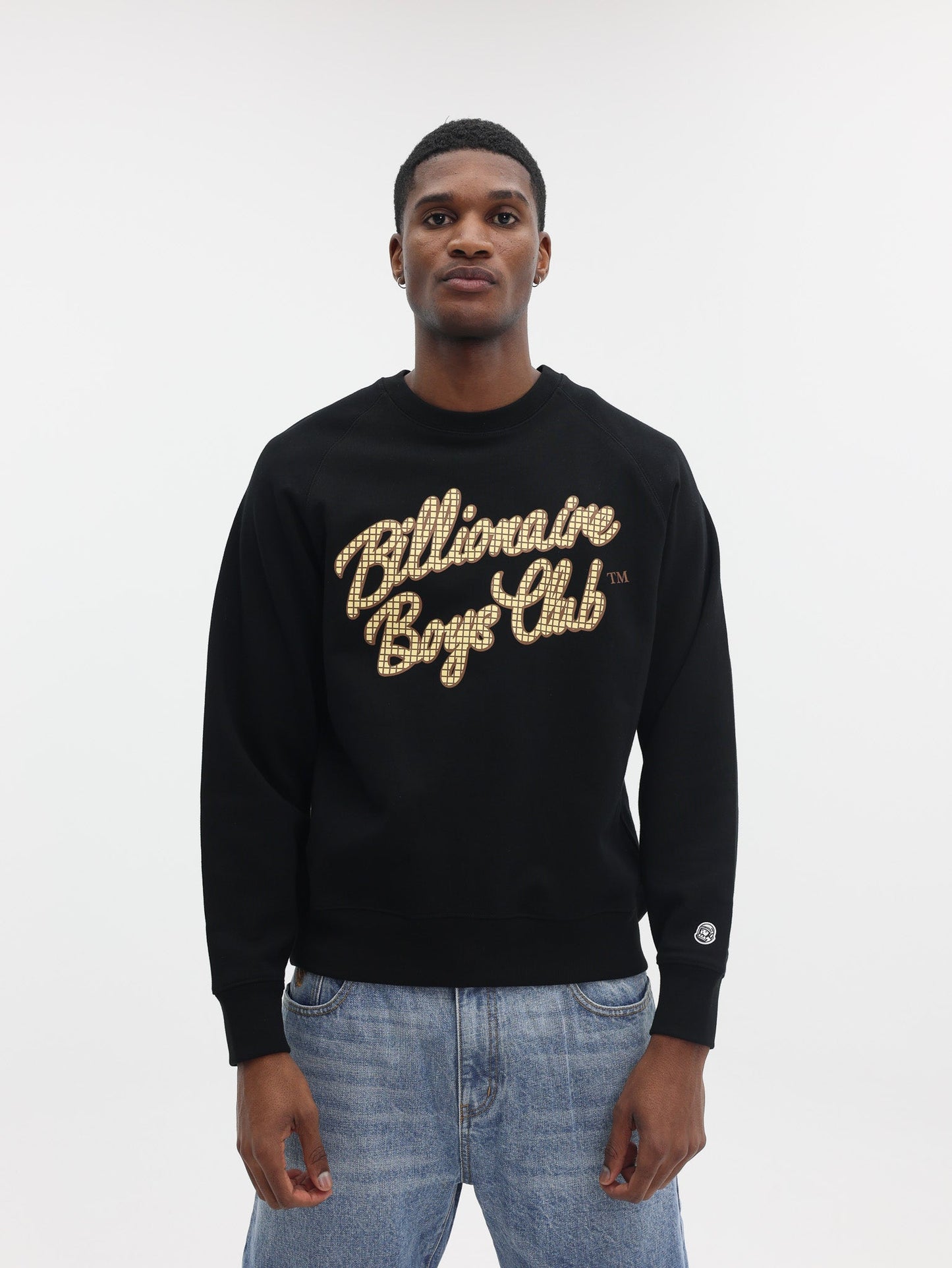 Billionaire Boys Club Script Logo Crewneck Black