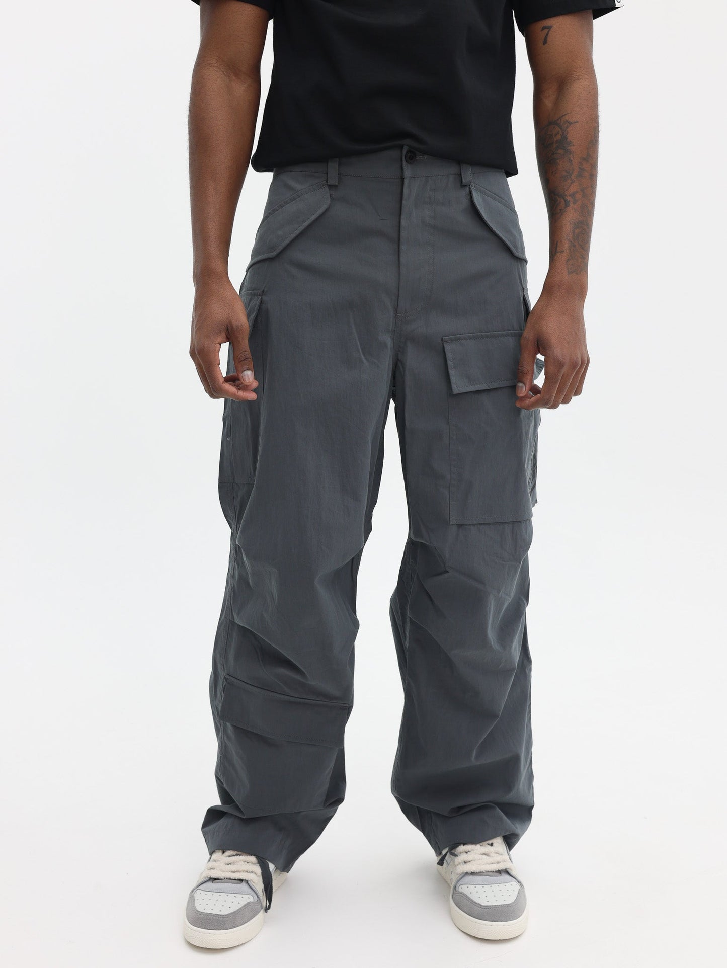 Billionaire Boys Club Multi Pocket Cargo Pants Charcoal