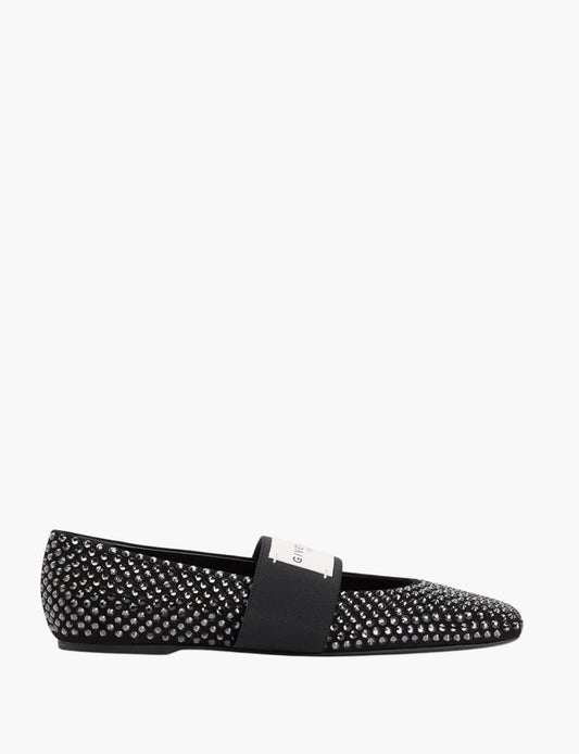 Givenchy Shoe Gs97 Squared Ballerina Black