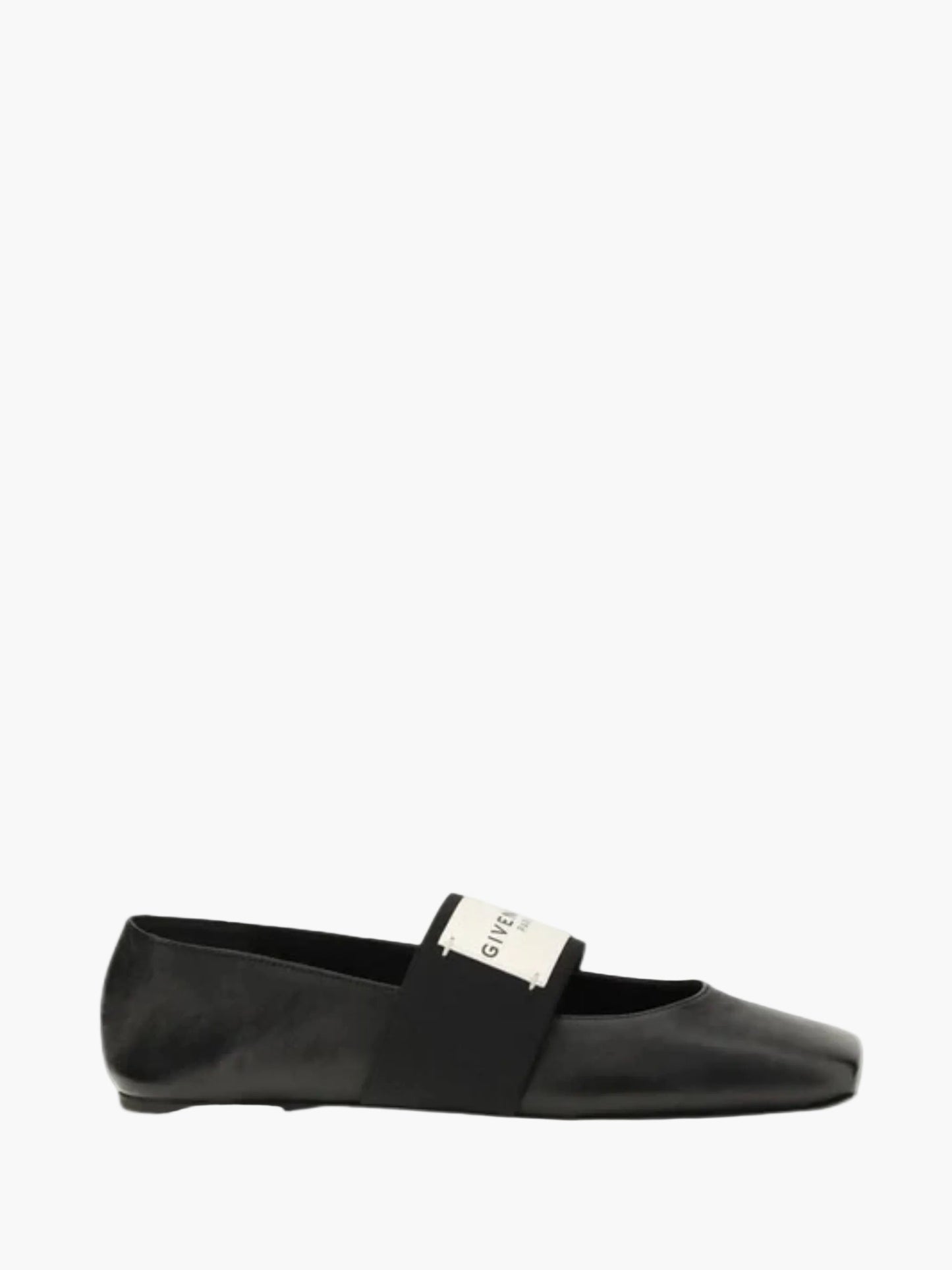 Givenchy Shoe Gs98 Squared Ballerina Black