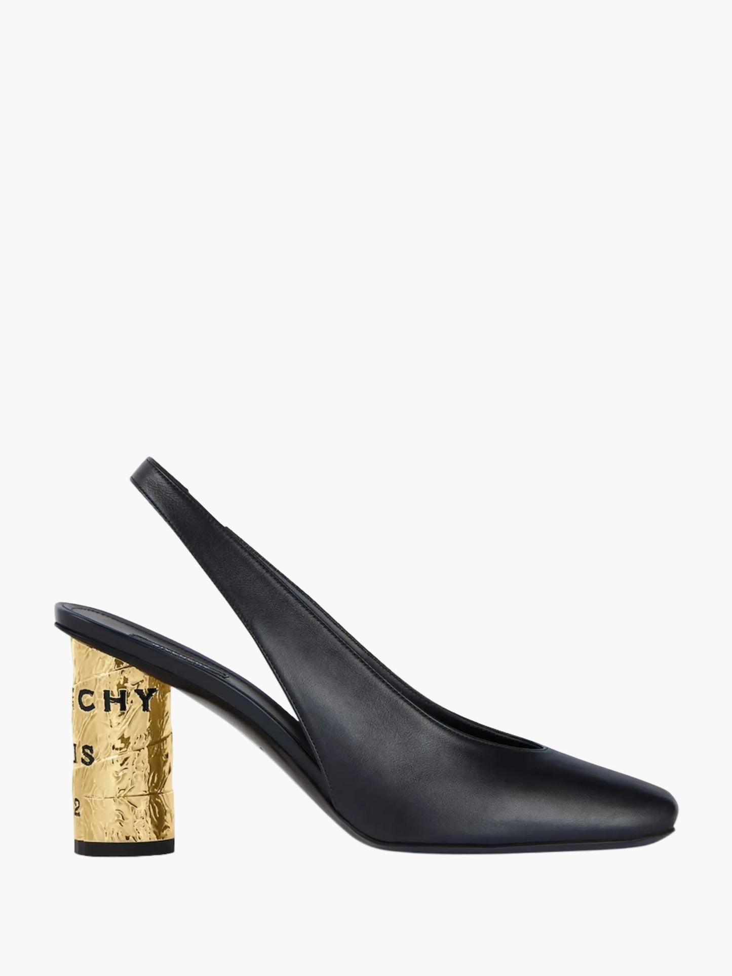 Givenchy Heel Gh2 Slingback 65mm Black