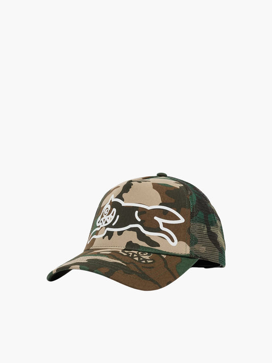Ice Cream Cap Camo Trucker Running Dog Woodland