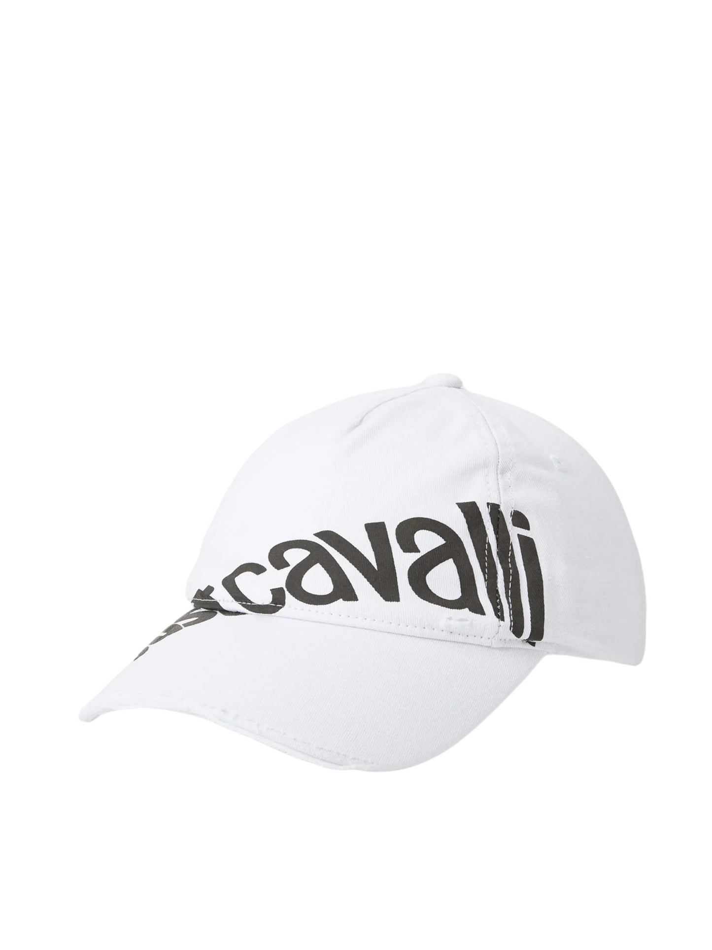 Just Cavalli Cap Baseball Logo Rubber Up White