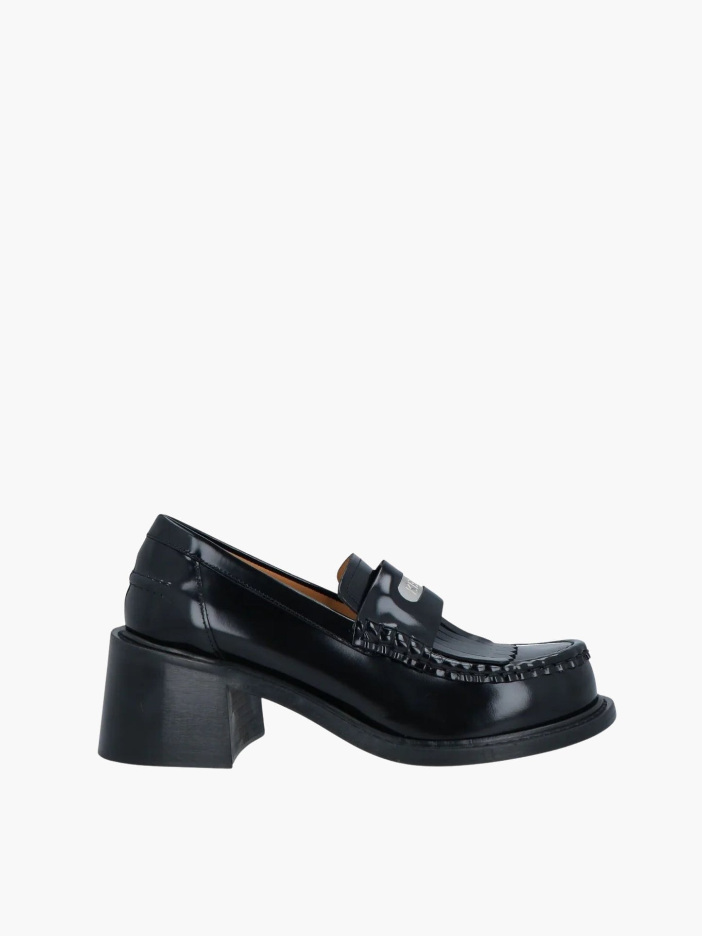 Kenzo Shoe Calf Leather Black