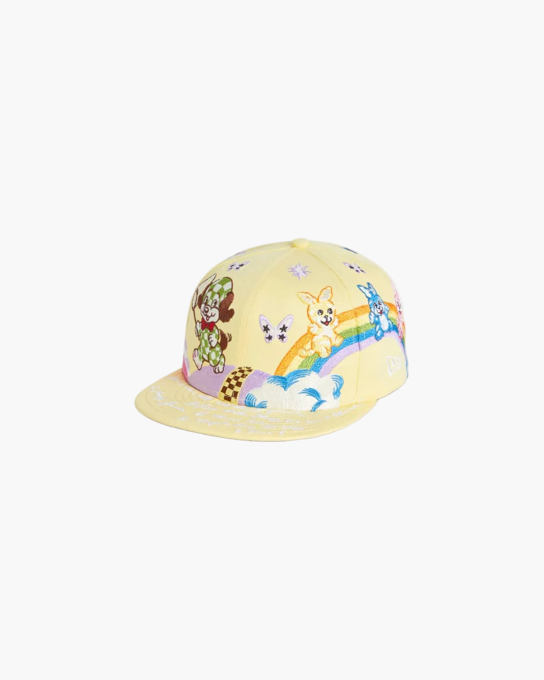 Kenzo Cap X New Era Embroidered Vanilla
