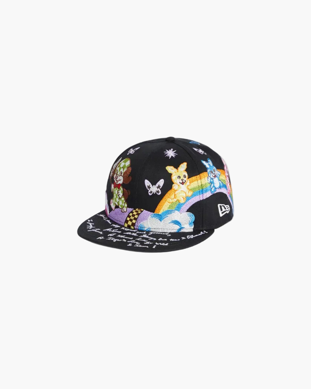 Kenzo Cap X New Era Embroidered Black