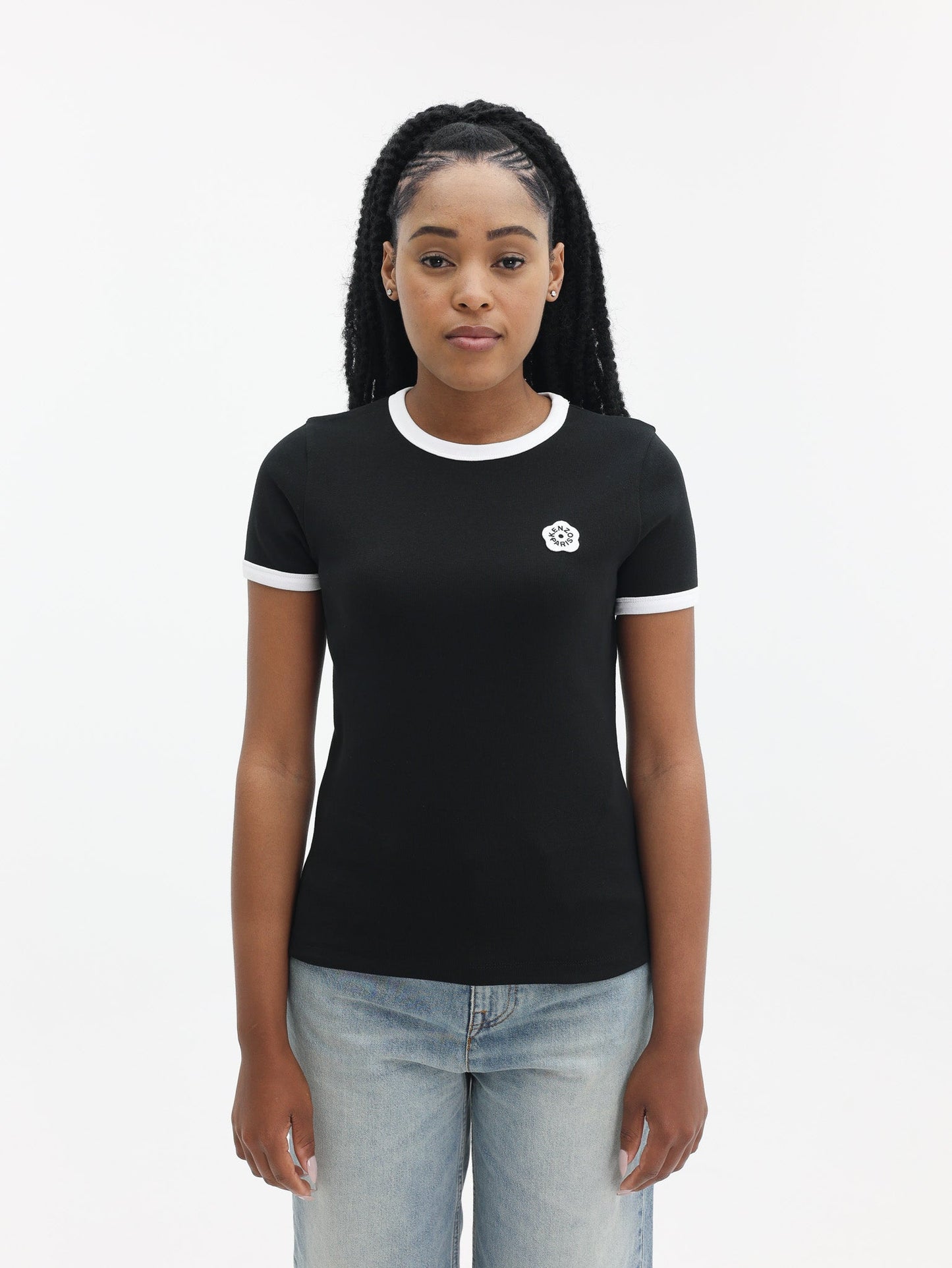 Kenzo T-Shirt Boke Flower 2.0 Black