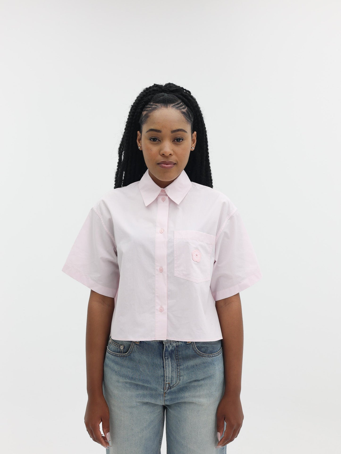Kenzo Shirt  Bf 2.0 Dropped Shoulders Pink
