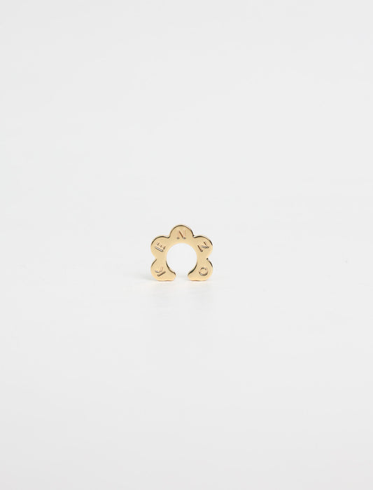 Kenzo Earrings Stamp Gold