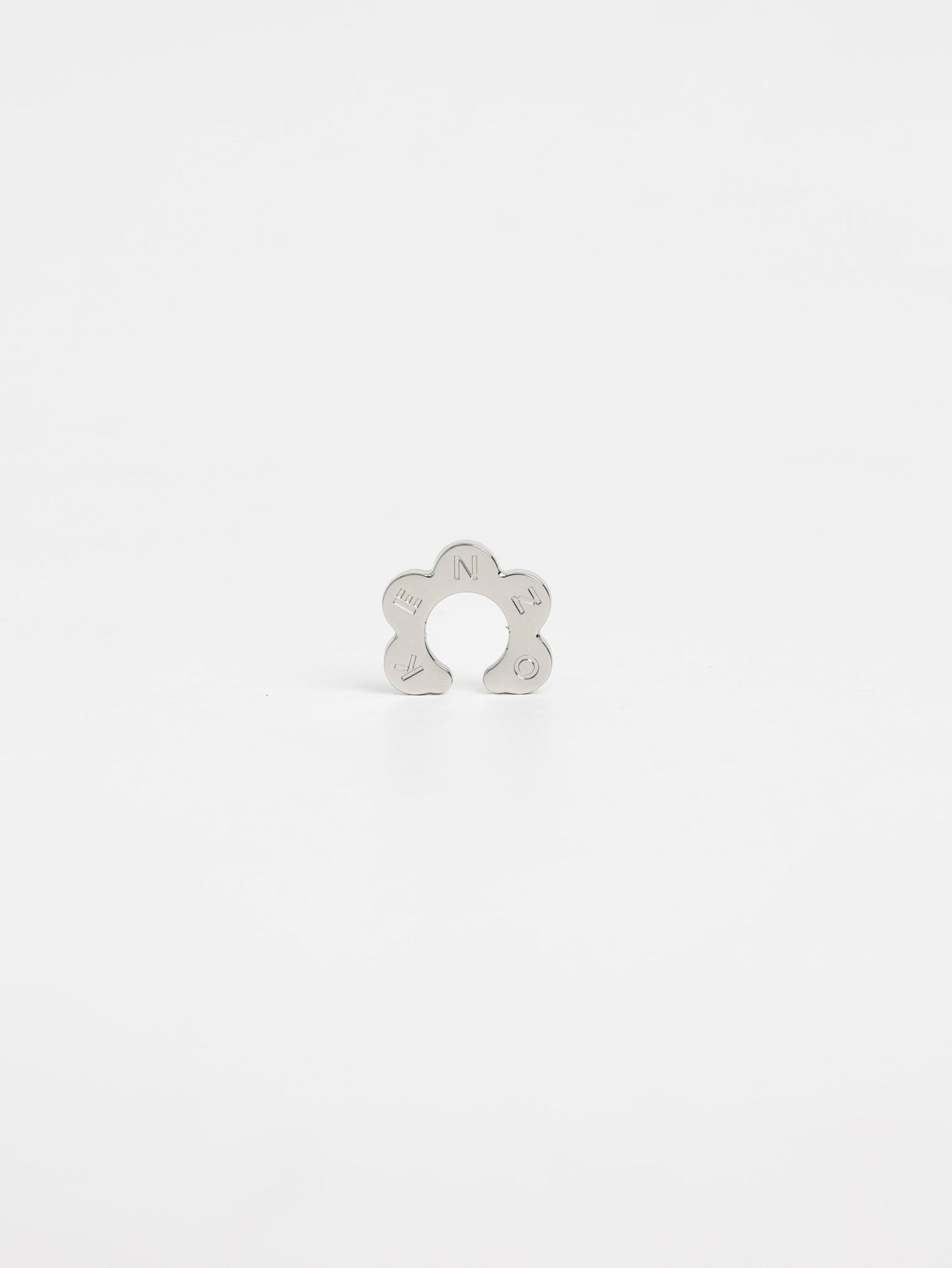 Kenzo Earrings Stamp Silver