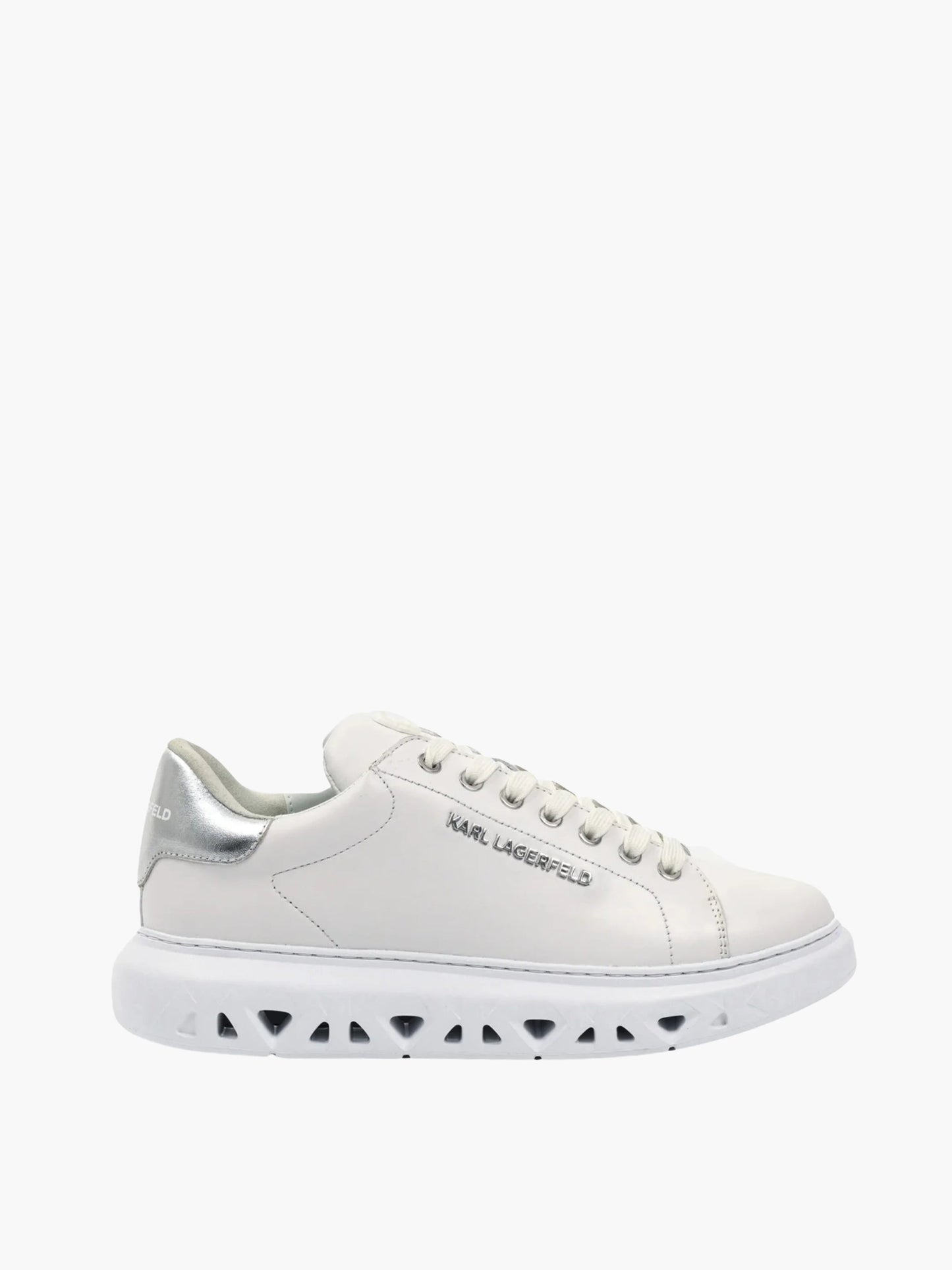 Karl Lagerfeld Sneaker Kapri Kite Lace White-Silver