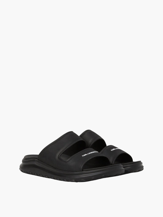 Karl Lagerfeld Slide Skuba 2 Strap Black