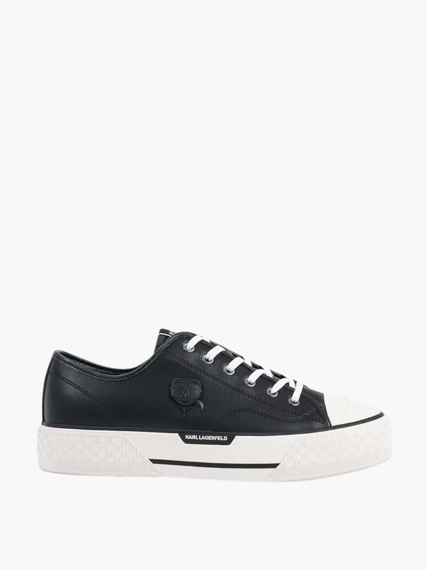 Karl Lagerfeld Sneaker  KL585 Kampus Max Iii Nft Relief Lo Lace Black Lthr