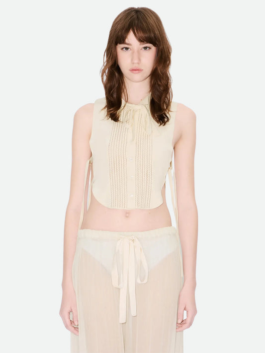 Kenzo Top Bows Ecru