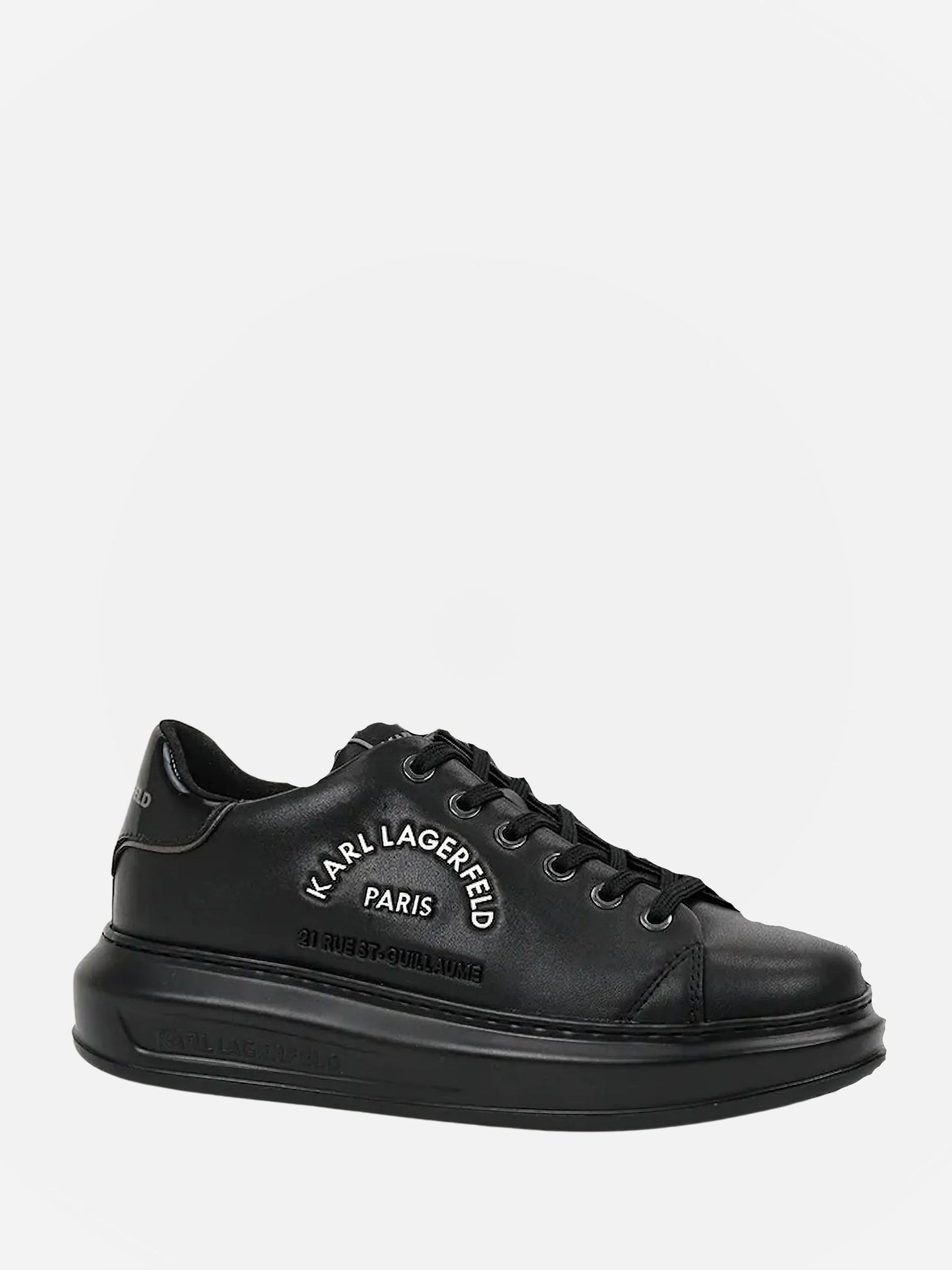 Karl Lagerfeld Kll279 Sneaker Kapri Metal Maison Lo Black Leather/Mono