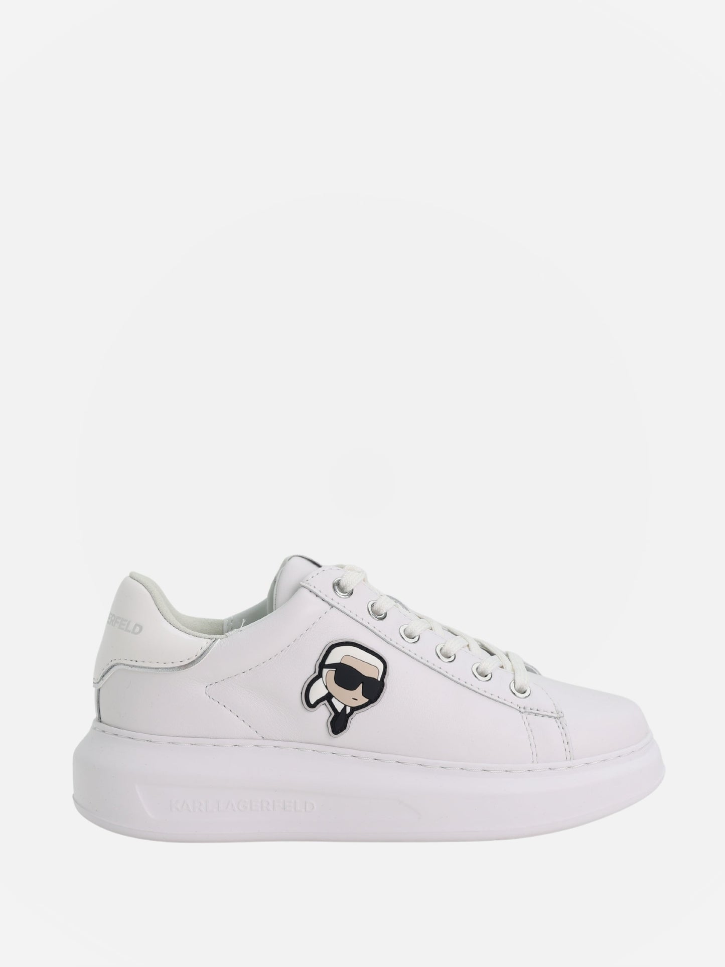 Karl Lagerfeld Kll244 Sneaker Kapri Nft Lo Lace White Leather/ Mono