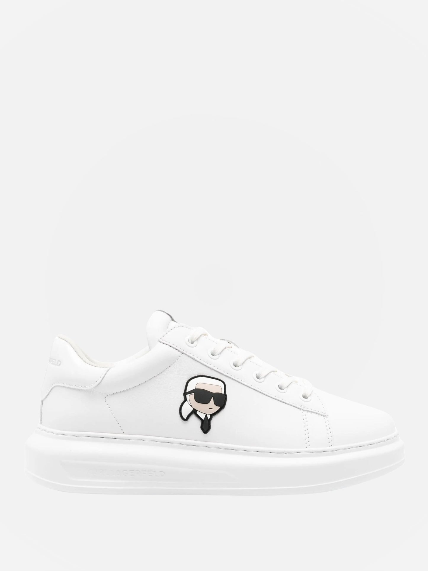 Karl Lagerfeld Kl473 Sneaker Kapri Mens Karl Nft Lo Lace White Leather / Mono