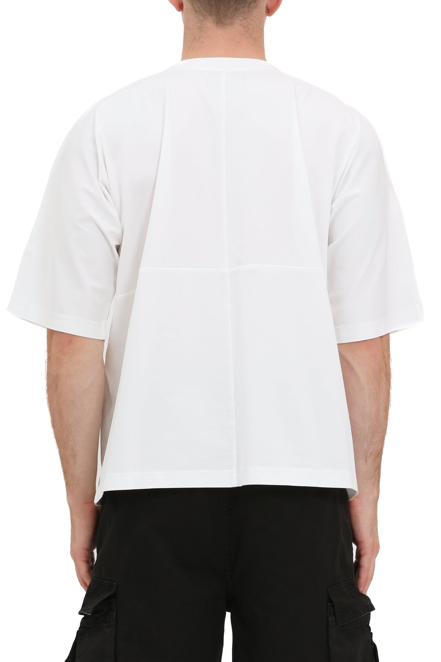 Purple T-Shirt Mercerized White