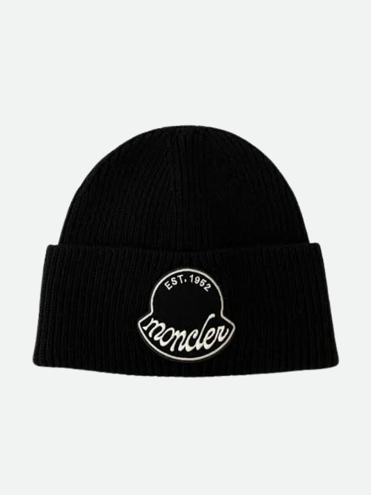 Moncler Beanie Tricot Black