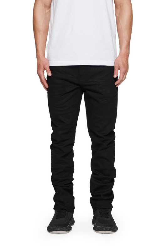 Purple Jeans Raw Black