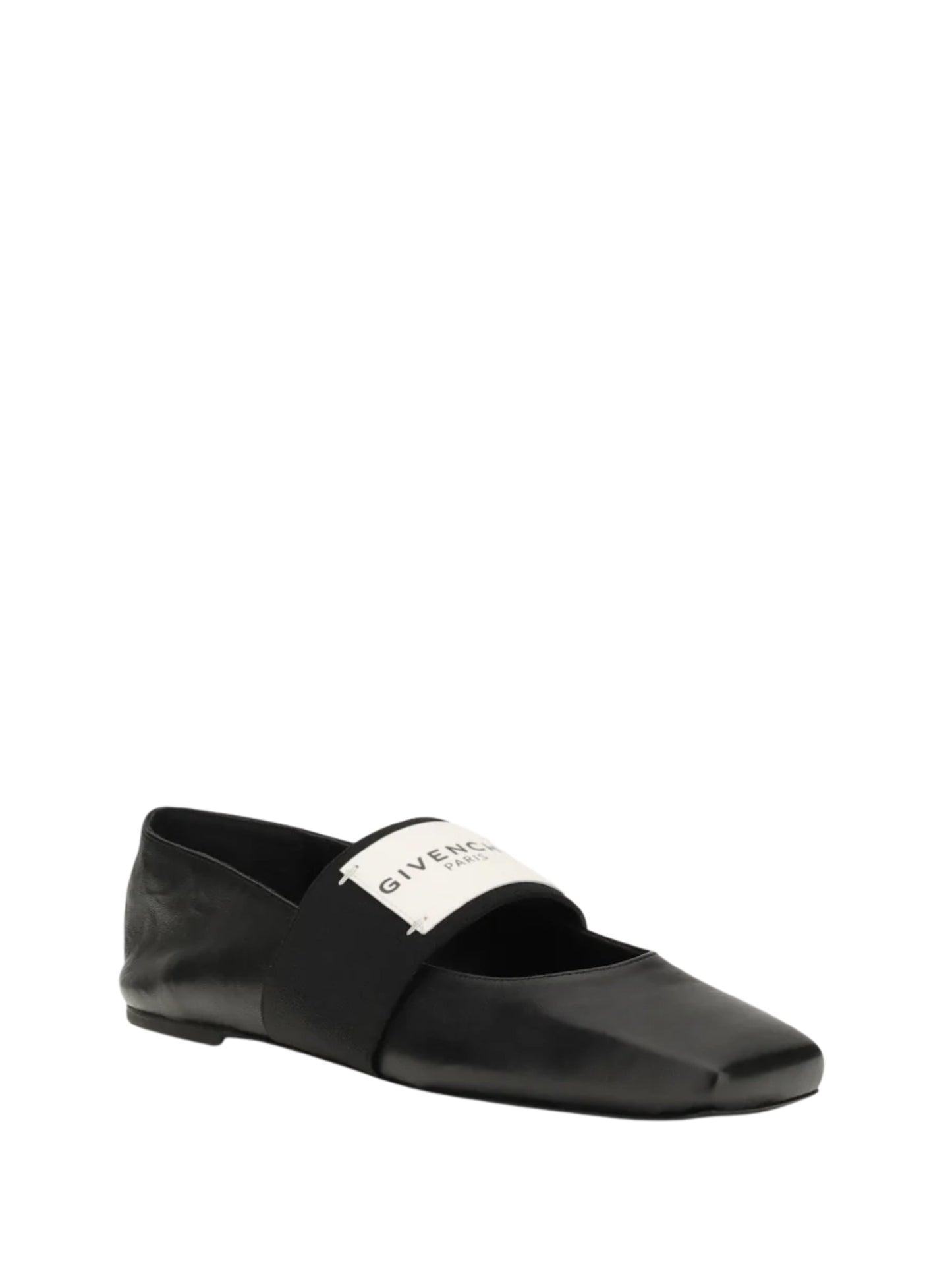 Givenchy Shoe Gs98 Squared Ballerina Black